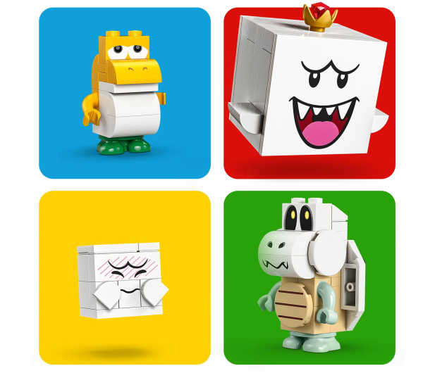 LEGO Super Mario 71436 Nawiedzona rezydencja Kinga Boo - 1266150 - zdjęcie 5
